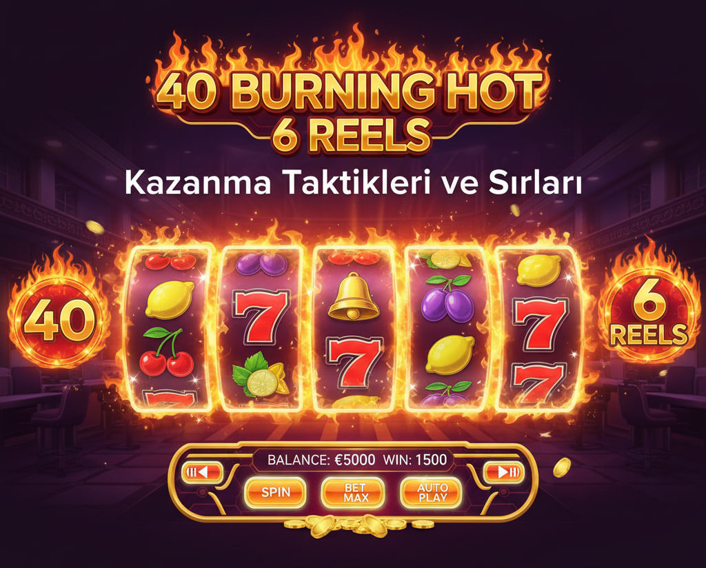 40 Burning Hot 6 Reels: Kazanma Taktikleri ve Sırları
