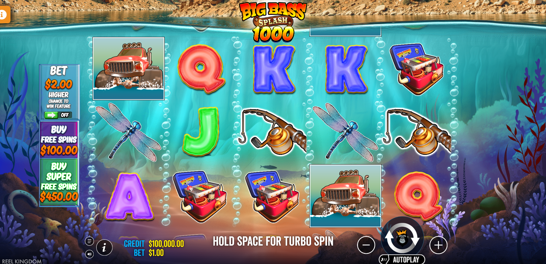 Big Bass Splash’te 1000x